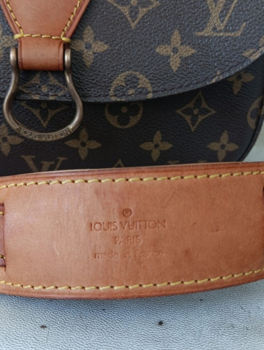 Louis Vuitton Saint Cloud GM Monogram Crossbody Vintage 1998 ✨ COA - Picture 12 of 16
